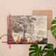 Quadro pannello in legno dal design moderno con stampa applicata
