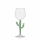 Calice in vetro dal design moderno con Cactus
