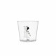 Tumbler in vetro con Dalmata