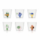 Set 6 pezzi tumbler in vetro