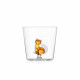 Tumbler in vetro con gatto