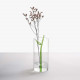 Vaso in vetro dal design moderno