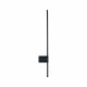 Applique a led con struttura corta in alluminio dal design moderno