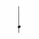 Applique a led con struttura corta in alluminio dal design moderno