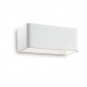 Applique a led con struttura grande in alluminio dal design moderno