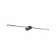 Applique a led con struttura in alluminio dal design moderno