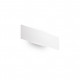 Applique a led con struttura in alluminio piccola dal design moderno