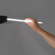 Applique a led con struttura lunga in alluminio diffusore in policarbonato
