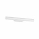 Applique a led corta con struttura in alluminio e diffusore in policarbonato