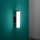 Applique a led da esterno struttura in alluminio e diffusore in policarbonato