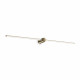 Applique a led grande con struttura in alluminio dal design moderno