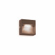Applique a led per esterni con struttura grande in alluminio