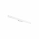 Applique a led per esterni piccola in alluminio e diffusore in vetro