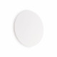Applique a led rotonda con struttura grande in alluminio e diffusore in acrilico