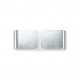 Applique a parete con struttura in metallo dal design moderno