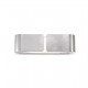 Applique a parete con struttura in metallo lunga dal design moderno