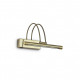 Applique con diffusore a led corto inclinabile e struttura in metallo