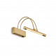 Applique con diffusore a led corto inclinabile e struttura in metallo
