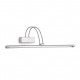 Applique con diffusore a led lungo inclinabile e struttura in metallo