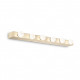 Applique con struttura lineare in metallo dal design moderno