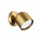 Applique da parete a led con diffusore in metallo orientabile