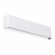 Applique da parete a led con struttura in alluminio corta