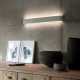 Applique da parete a led con struttura in alluminio lunga