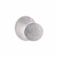 Applique da parete a led con struttura in metallo a disco