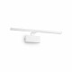 Applique da parete a led struttura in metallo e diffusore satinato