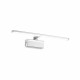 Applique da parete a led struttura in metallo e diffusore satinato