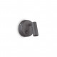 Applique da parete con base rotonda e diffusore a led orientabile