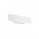 Applique da parete con struttura in alluminio e diffusori in acrilico a led