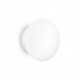 Applique da parete per esterni con struttura in alluminio e diffusore in pvc