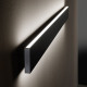 Applique lineare a led con struttura in alluminio dal design moderno