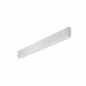 Applique lineare a led con struttura in alluminio dal design moderno