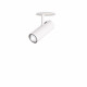 Faretto da incasso a led con struttura in alluminio e diffusore orientabile