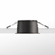 Faretto da incasso a led con struttura in alluminio rotonda