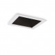 Faretto da incasso a led con struttura in allumnio quadrato