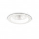 Faretto da incasso grande a LED con struttura in alluminio e ghiera rotanda