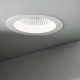 Faretto da incasso grande a LED con struttura in alluminio e ghiera rotanda