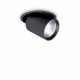 Faretto da incasso grande a led struttura in alluminio e diffusore orientabile