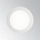 Faretto da incasso medio a LED con struttura in alluminio e ghiera rotanda