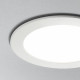 Faretto da incasso medio a LED con struttura in alluminio e ghiera rotanda