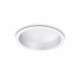 Faretto da incasso medio a led con struttura in alluminio rotonda