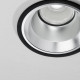 Faretto da incasso medio a led con struttura rotonda in alluminio