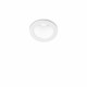 Faretto da incasso piccolo a led con struttura rotonda in alluminio