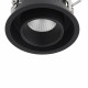 Faretto da incasso piccolo a led struttura in alluminio e diffusore orientabile