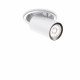 Faretto da incasso piccolo a led struttura in alluminio e diffusore orientabile