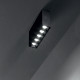 Faretto da soffitto a led con struttura rettangolare in alluminio