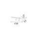 Faretto da soffitto con 2 diffusori orientabili in metallo dal design moderno